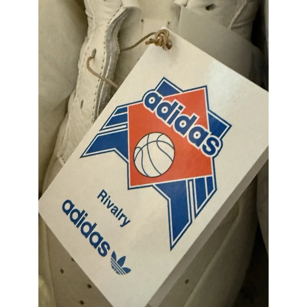 Adidas Adult Rivalry Lux Low Top Basketball Sneaker White Mens 10 Womens‎ 11 New